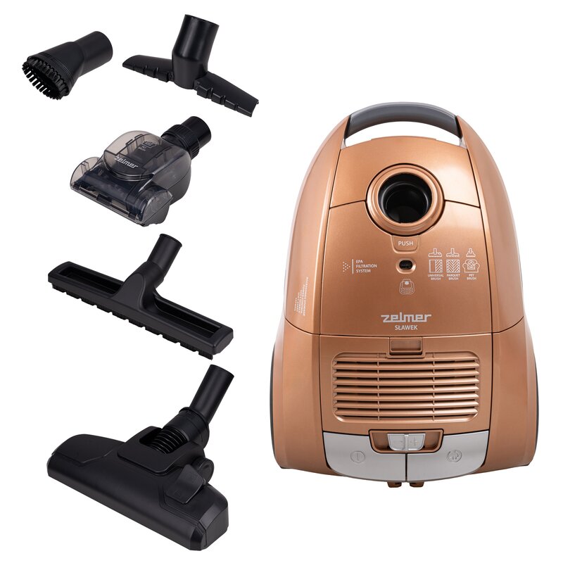 Zelmer ZVC362 Sławek 800W Mini turboszczotka Szczotka do parkietów