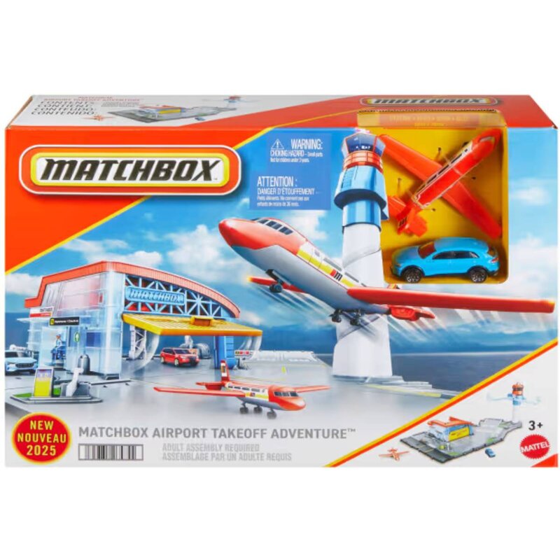 Lotnisko MATCHBOX Przygody JBW37