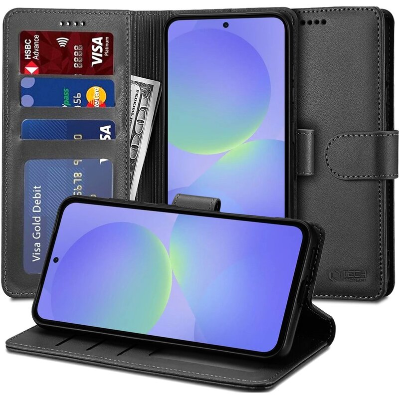 Etui TECH-PROTECT AirWallet do Samsung Galaxy A36 Czarny