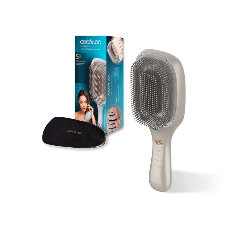 Szczotka prostująca CECOTEC Haircare Revitalize Szampański