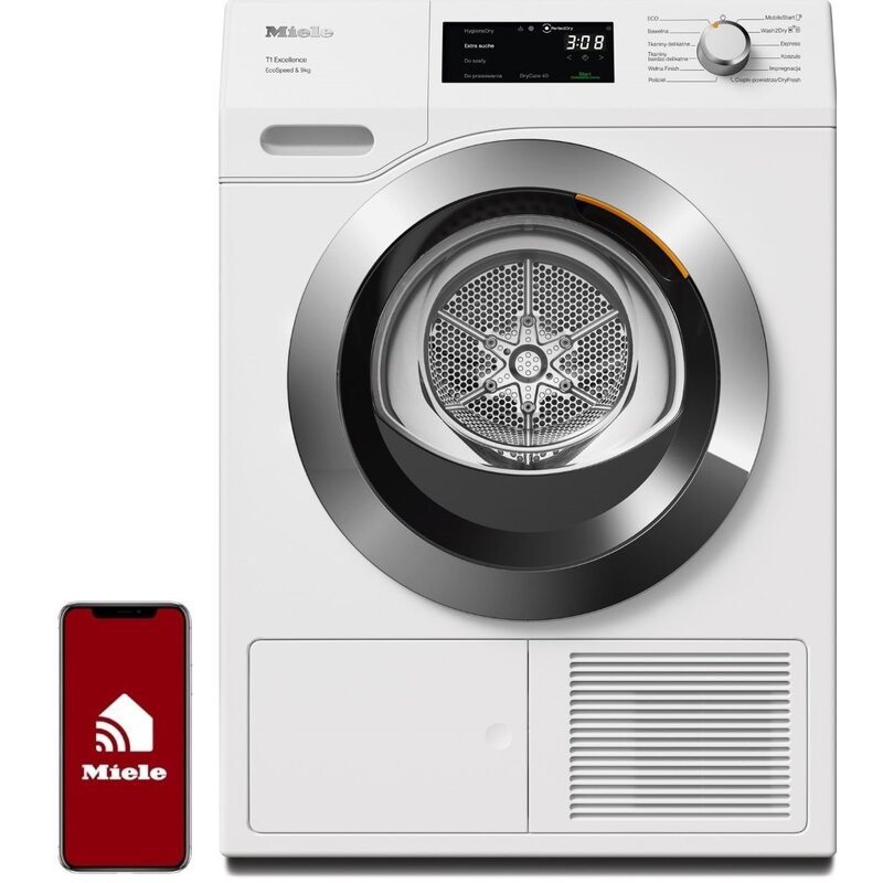 Suszarka MIELE TEH795 WP z pompą ciepła