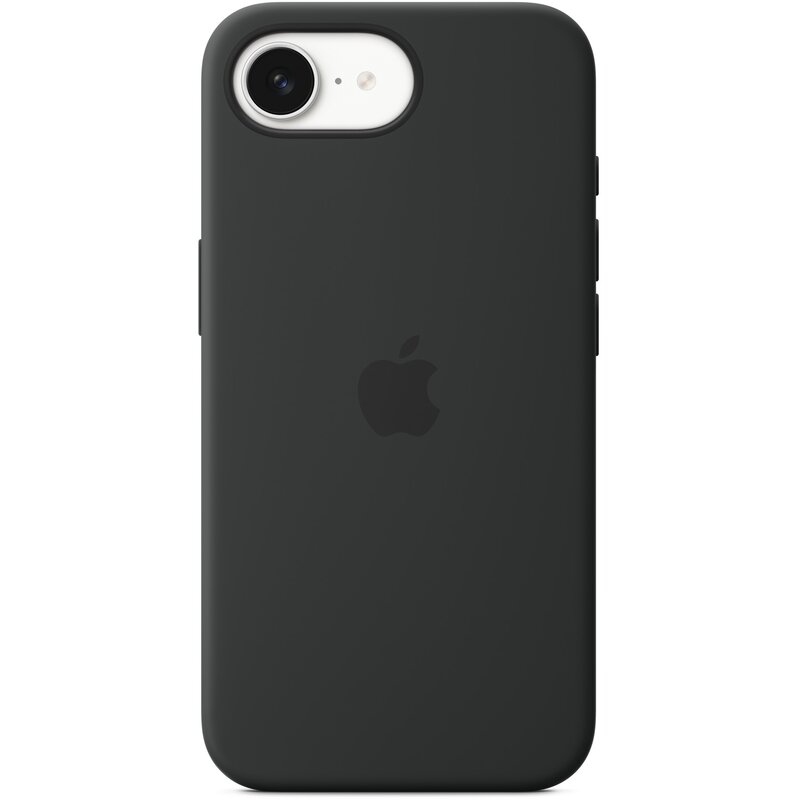 Apple Silikonowe etui iPhone 16e czarny