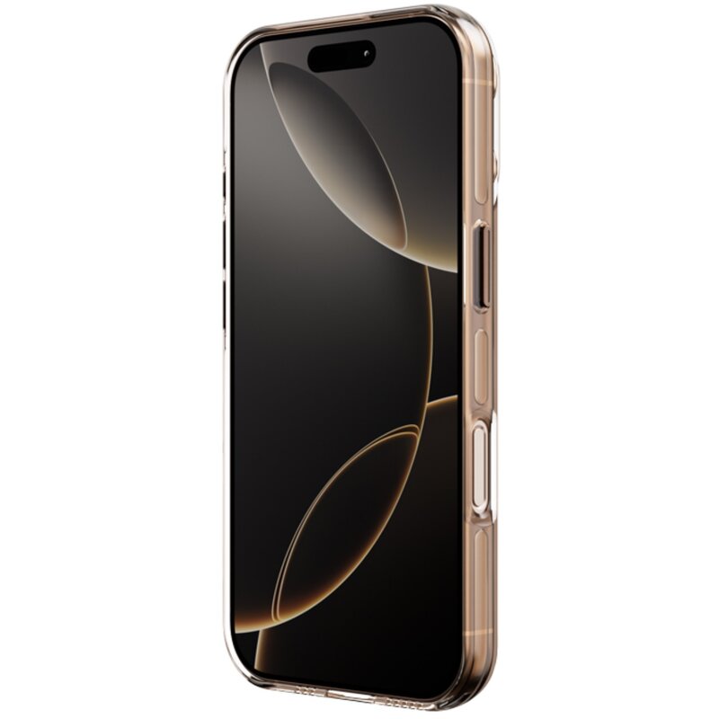 Etui CRONG Clear Mag Pro MagSafe do Apple iPhone 16 Pro Beżowy