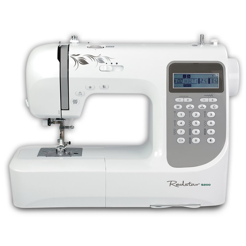Maszyna do szycia REDSTAR S200 + Zestaw stopek do maszyny