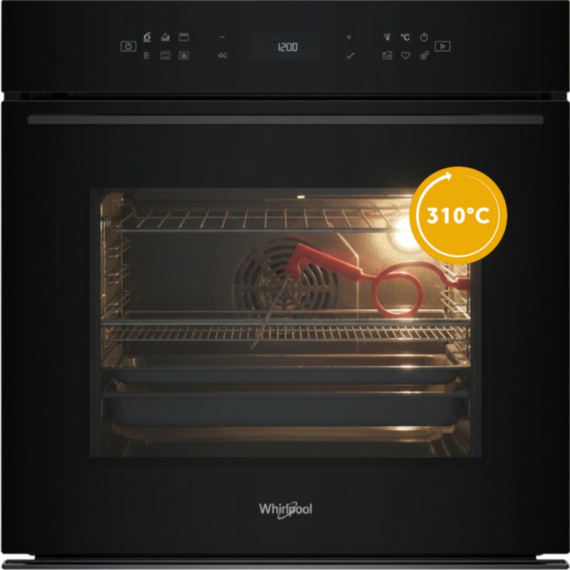 Piekarnik WHIRLPOOL WOI78FPT1SBA Elektryczny Czarny A+ Pizza 310 AirFry Termosonda