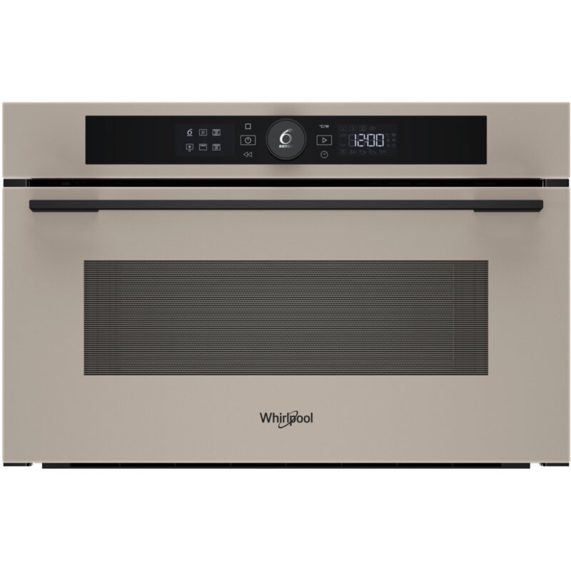 Kuchenka mikrofalowa WHIRLPOOL WMD54MBG 1000W średnica 32.5 cm pojemność 31L Szósty zmysł Talerz Crisp Beżowy