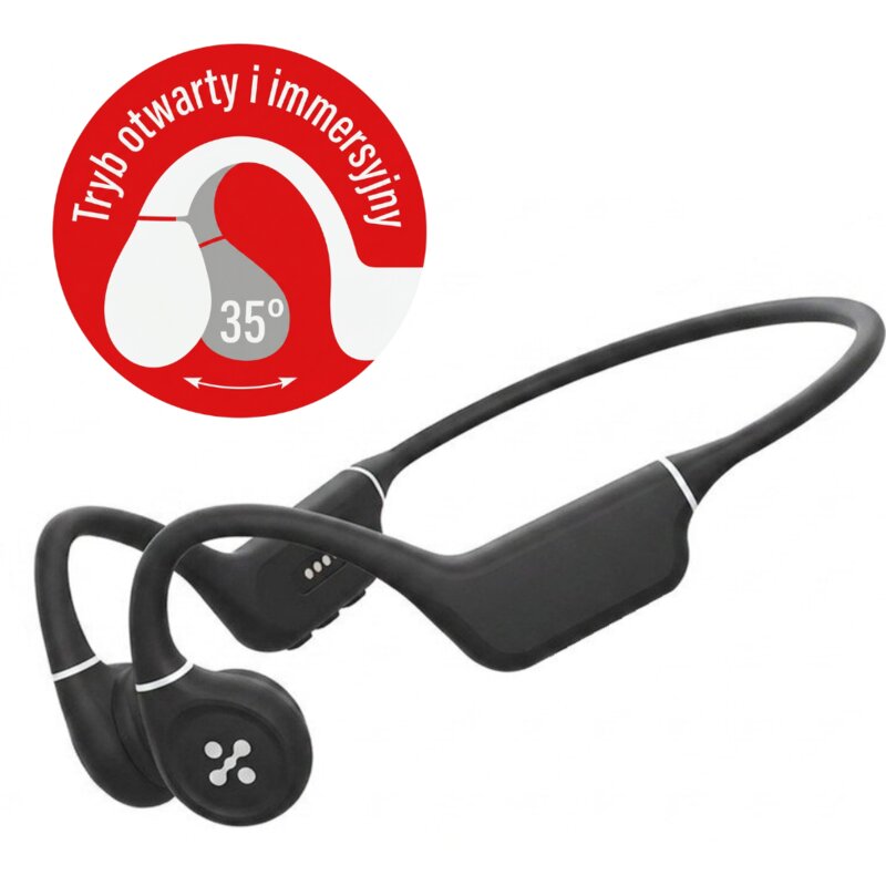 Słuchawki kostne XMUSIC XWS700K Swim Czarny