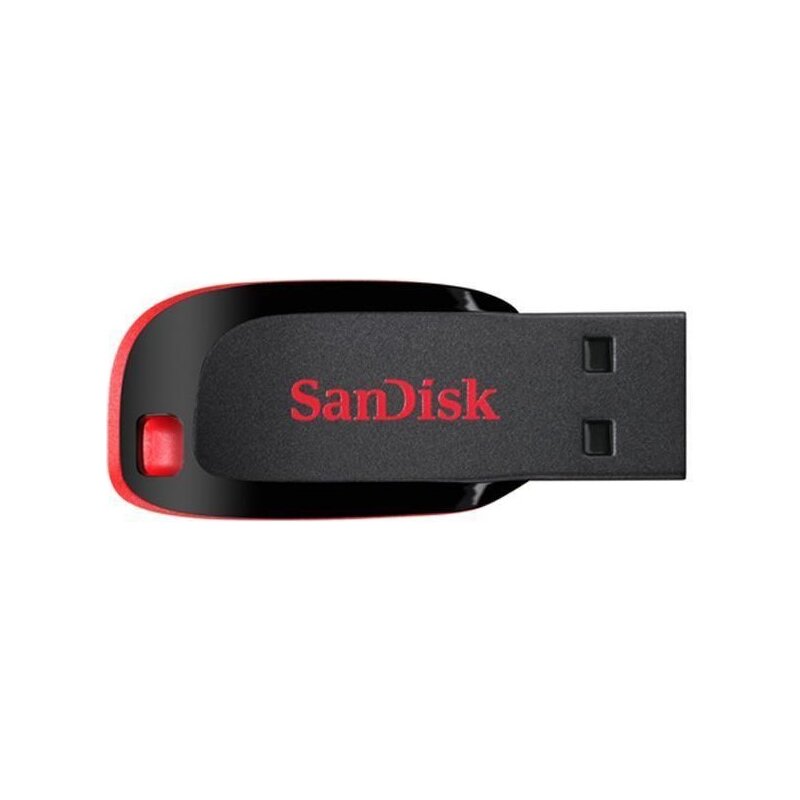Pendrive SANDISK Cruzer Blade 32GB, USB 2.0 Czarno-czerwony