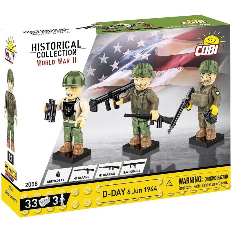 Klocki plastikowe COBI Historical Collection World War II D-Day 6 Jun 1944 COBI-2058