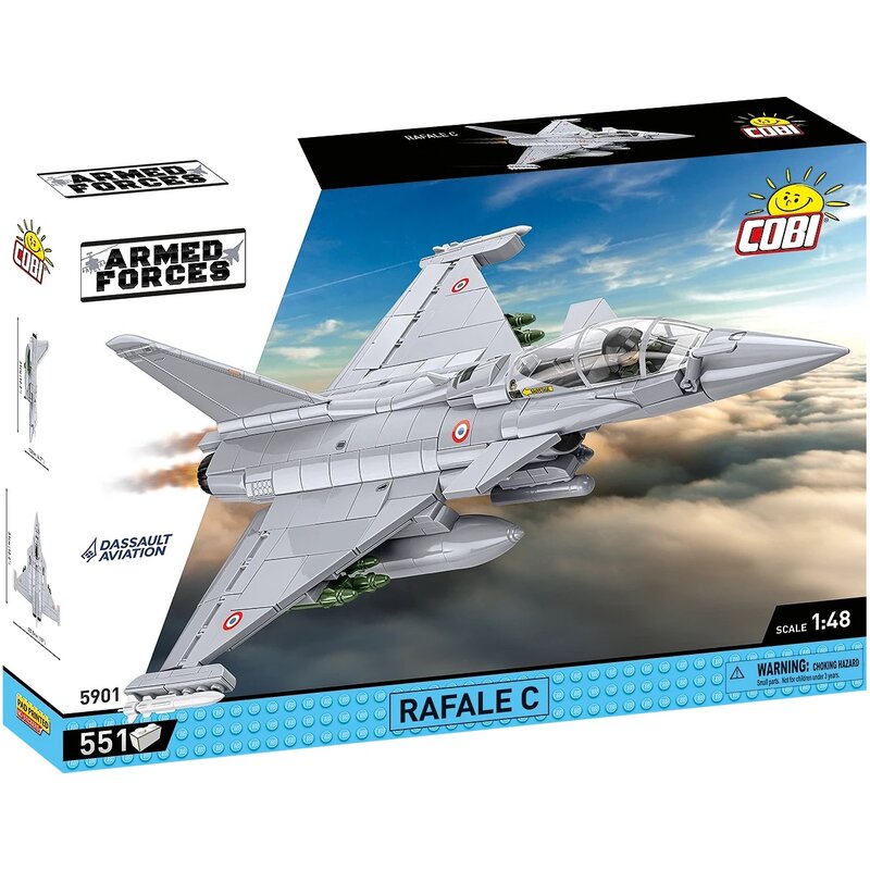 Klocki plastikowe COBI Armed Forces Rafale C COBI-5901
