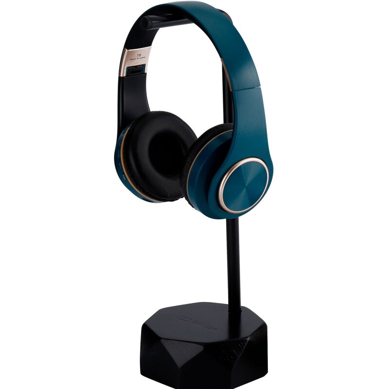 Stojak na słuchawki MOZOS HS-PRO-Black, Wysokość 350 mm