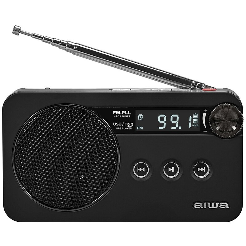 Radio AIWA RS-77PLL/BK Cyfrowe Czarny