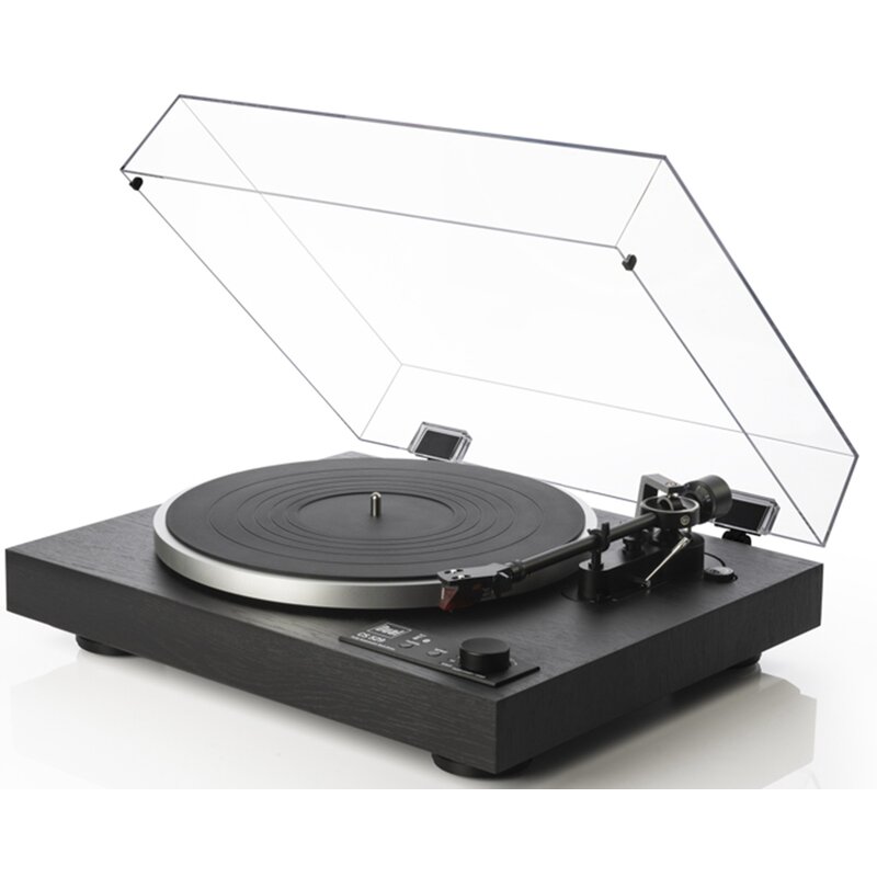 Gramofon DUAL CS 529 BT Czarny, Automatyczny, Napęd paskowy,PrędkośĆ odtw. 33,45,78 obr./min,Bluetooth