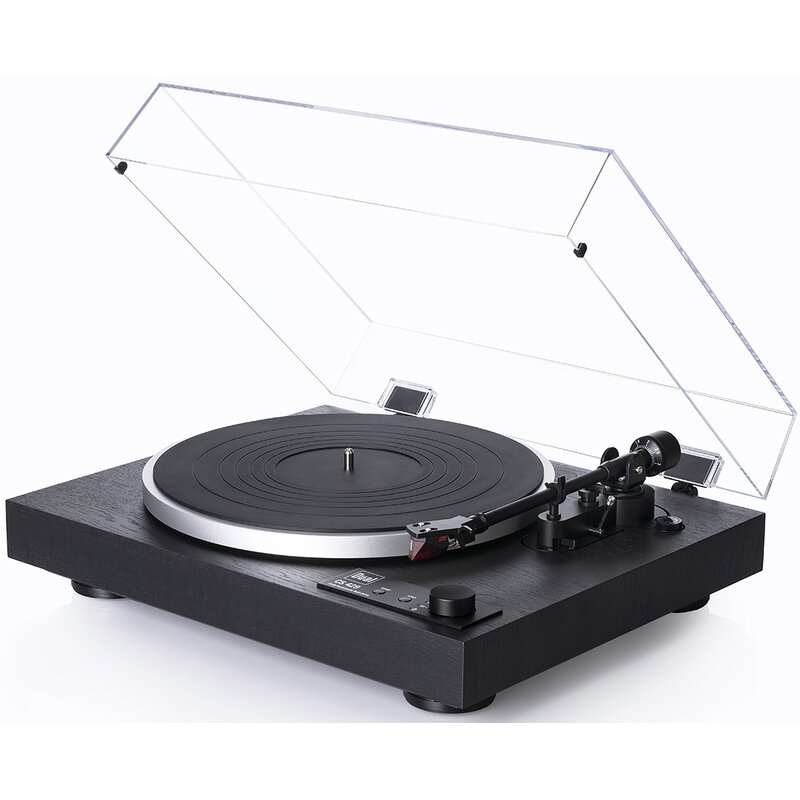 Gramofon DUAL CS 429 Czarny, Automatyczny, Napęd paskowy,PrędkośĆ odtw. 33,45,78 obr./min,Przedwzmacniacz