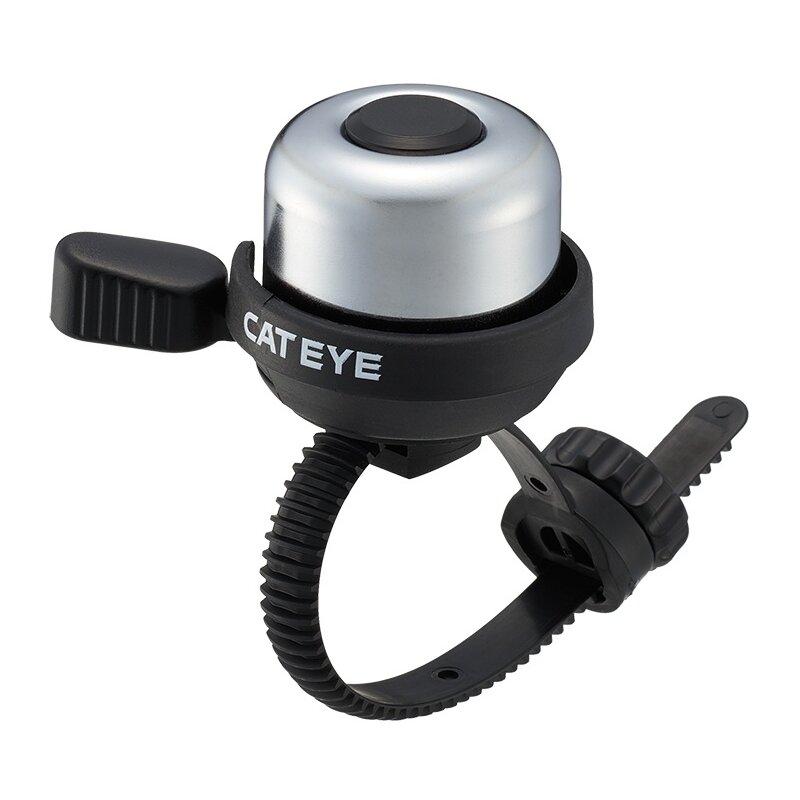 Dzwonek rowerowy CATEYE PB-1000P Czarno-srebrny