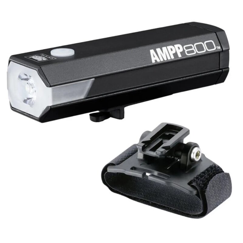 Lampka rowerowa CATEYE AMPP800 z uchwytem na kask HL-EL088RC