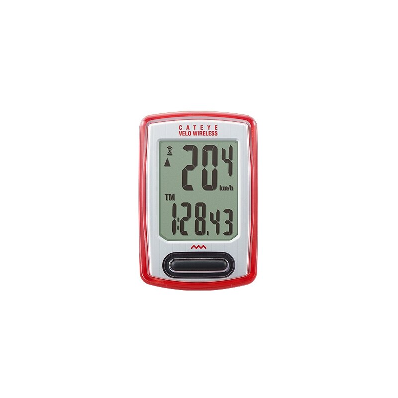 Licznik rowerowy CATEYE Velo Wireless CC-VT230W Czerwony
