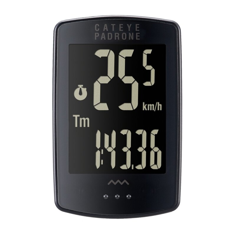 Licznik rowerowy CATEYE Padrone Stealth Edition CC-PA100W