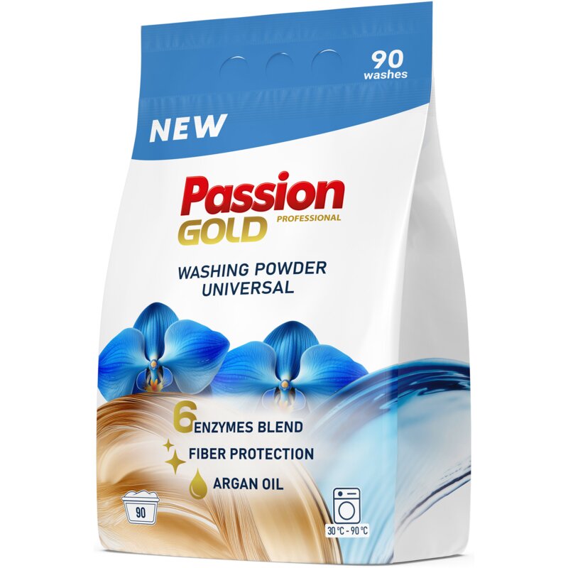 Proszek do prania PASSION GOLD Professional 5.4 kg Uniwersalny