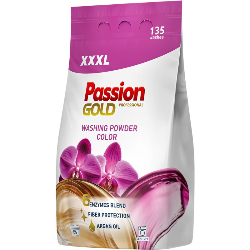 Proszek do prania PASSION GOLD Professional 8.1 kg do kolorowych tkanin
