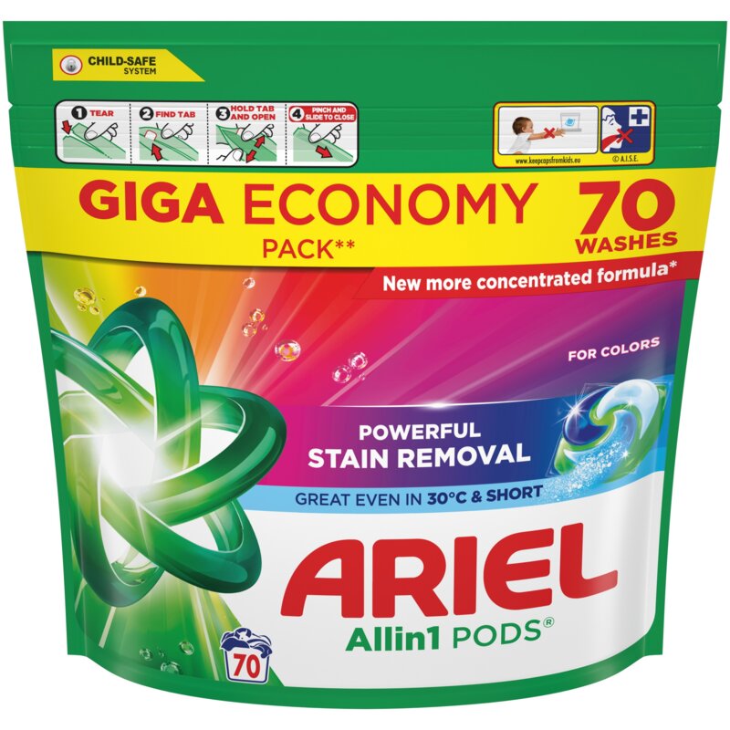 Kapsułki do prania ARIEL All In 1 Pods Color - 70 szt.