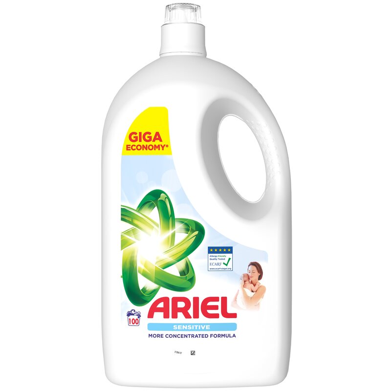 Płyn do prania ARIEL Sensitive 4500 ml Uniwersalny dla niemowląt