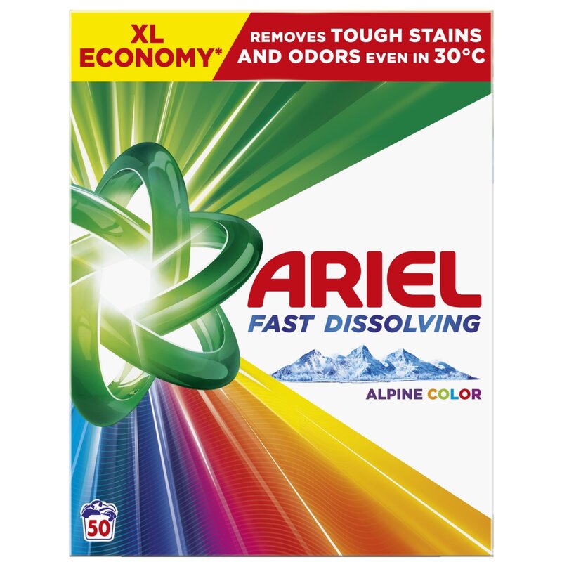 Proszek do prania ARIEL Alpine Color 2.75 kg do kolorowych tkanin