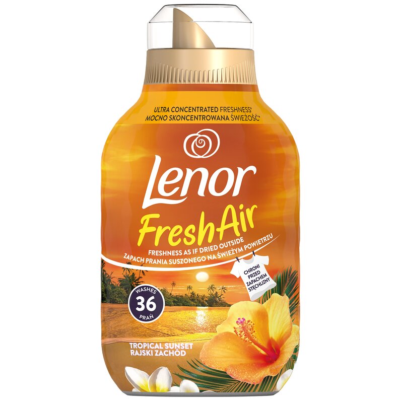 Płyn do płukania LENOR Fresh Air Effect Tropical Sunset 504 ml