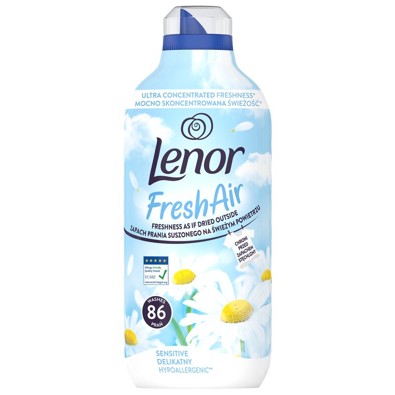 Płyn do płukania LENOR Fresh Air Effect Sensitive 1204 ml