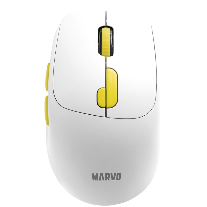 Mysz MARVO M809W Biały