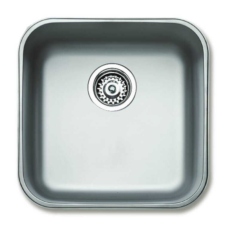 Zlewozmywak jednokomorowy TEKA BE 40.40 PLUS 1B 10125152 Stal szlachetna 43.5x43.5