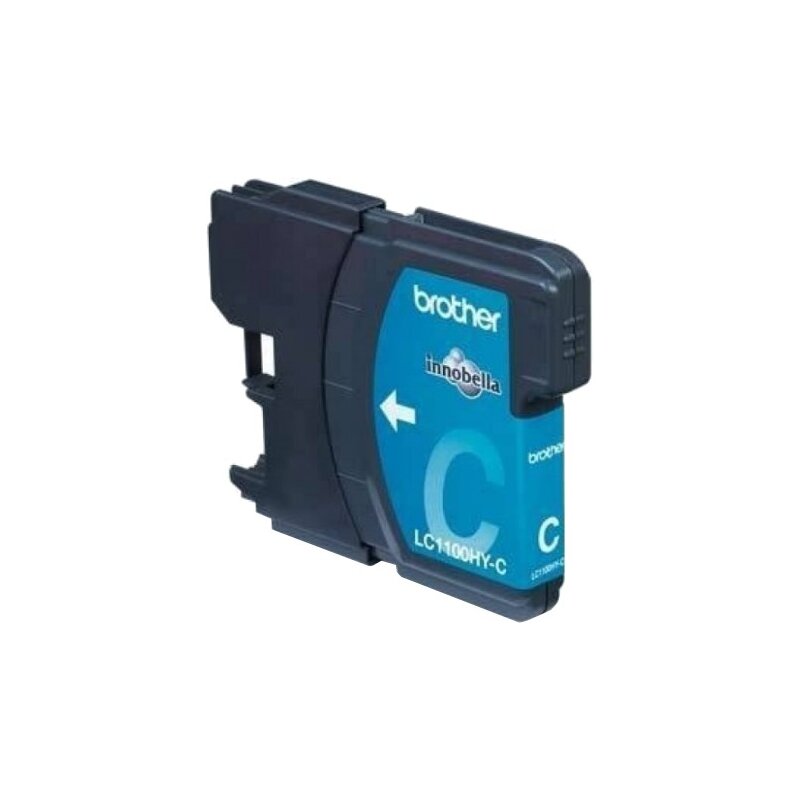 Tusz BROTHER Błękitny 10.1 ml LC-1100HYC