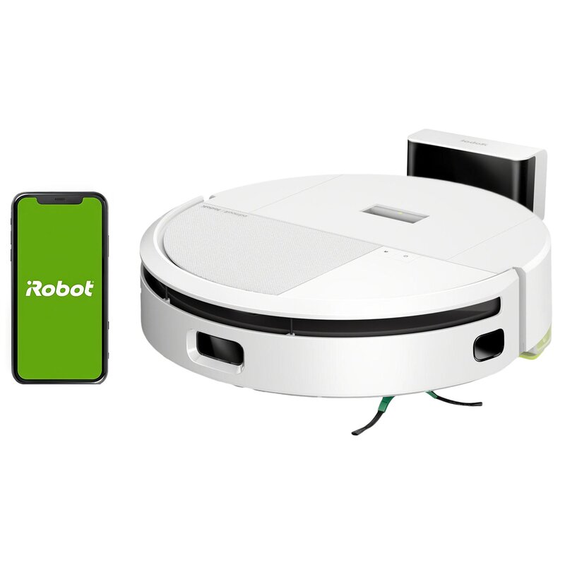 iRobot Roomba 205 DustCompactor Combo Funkcja mopowania Tworzenie mapy pomieszczenia 63dB Biały