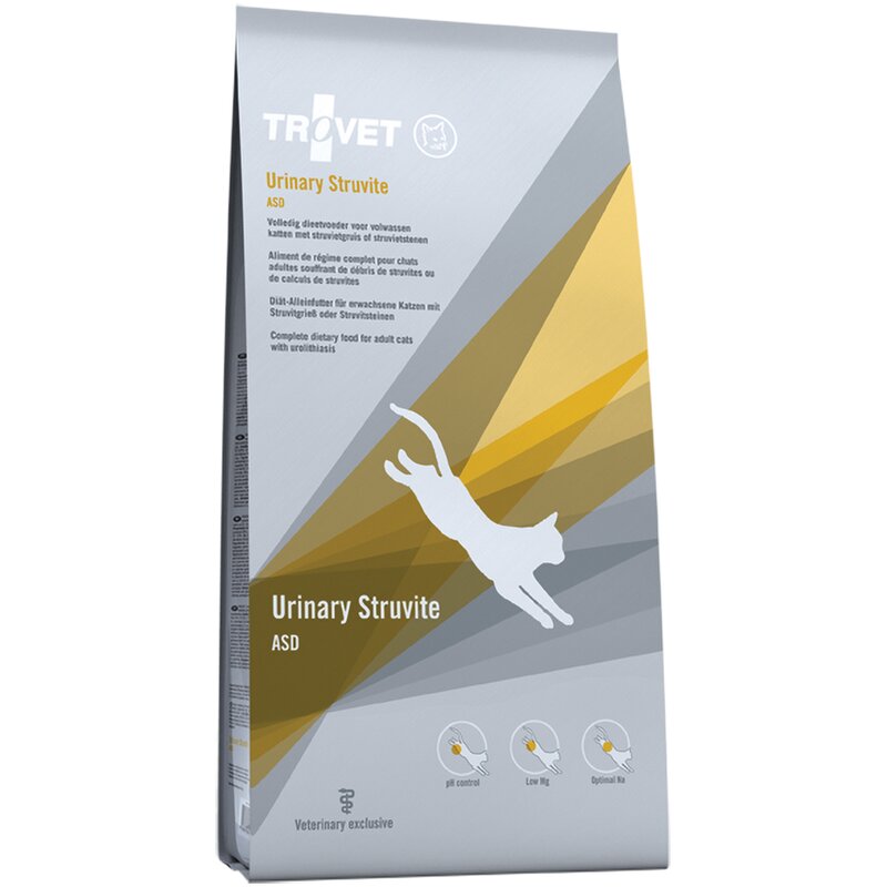 TROVET Urinary Struvite ASD - sucha karma dla kota - 2,5kg