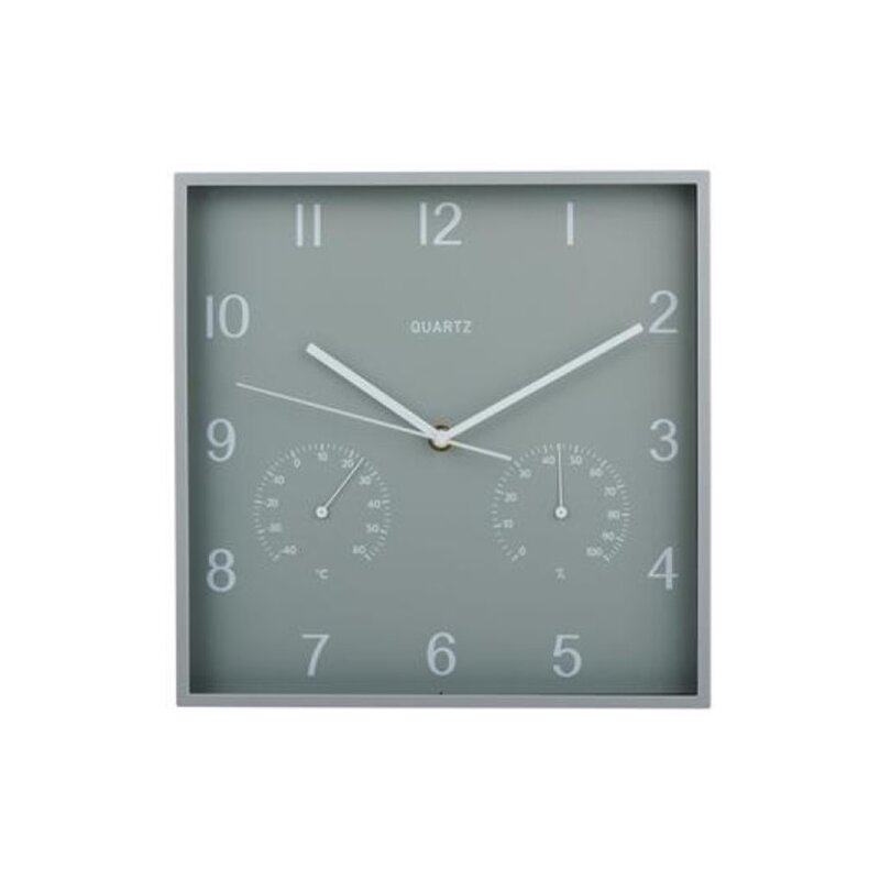 Zegar ścienny ARTICASA 28 cm Szary