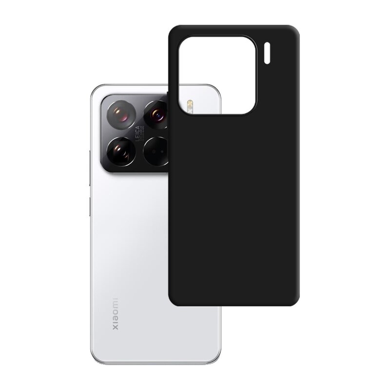 Etui 3MK Silicone Case do Xiaomi 15 Czarny