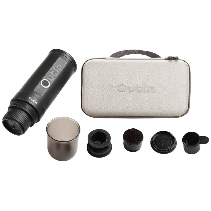 Ekspres OUTIN Nano Szary + Etui ochronne