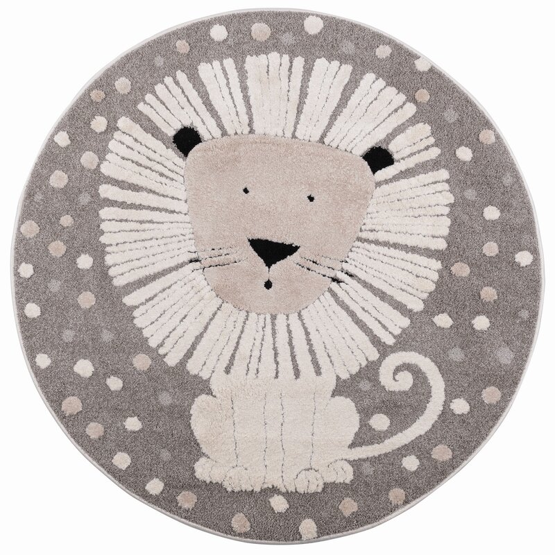 Dywan wewnętrzny MULTIDECOR Elio 508397 120 x 120 cm Szaro-kremowy