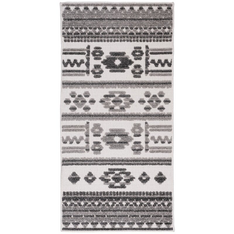 Dywan wewnętrzny MULTIDECOR Nepal Aztecki 508234 80 x 153 cm Szary