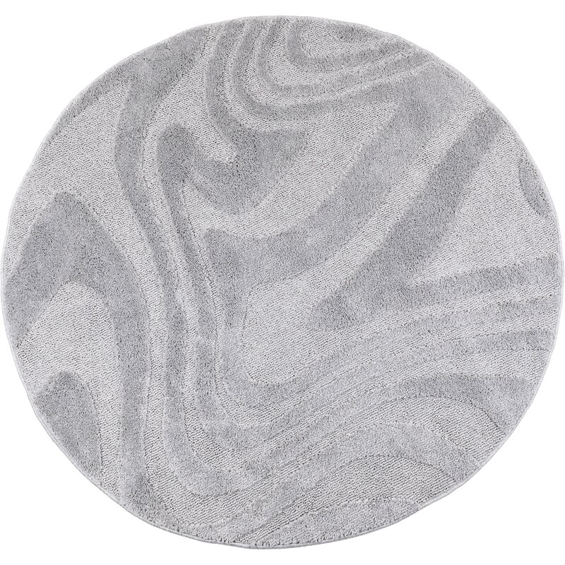 Dywan MULTIDECOR Pisa 508171 160 x 160 cm Szary