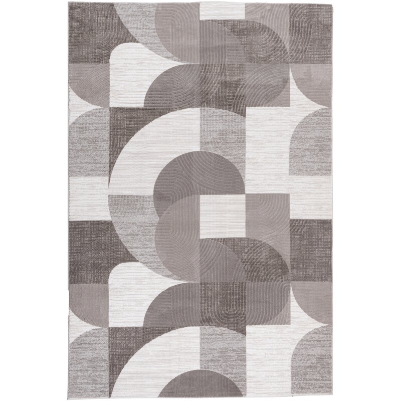 Dywan wewnętrzny MULTIDECOR Stilo New Print 507857 200 x 290 cm Szaro-antracytowy
