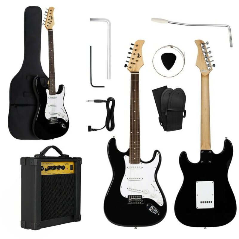 Gitara elektryczna V-TONE ESST39 BK Zestaw + Wzmacniacz