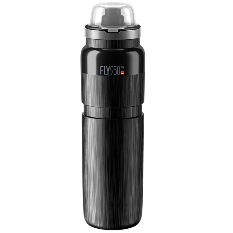 Bidon ELITE Fly Tex MTB 950 ml Czarny