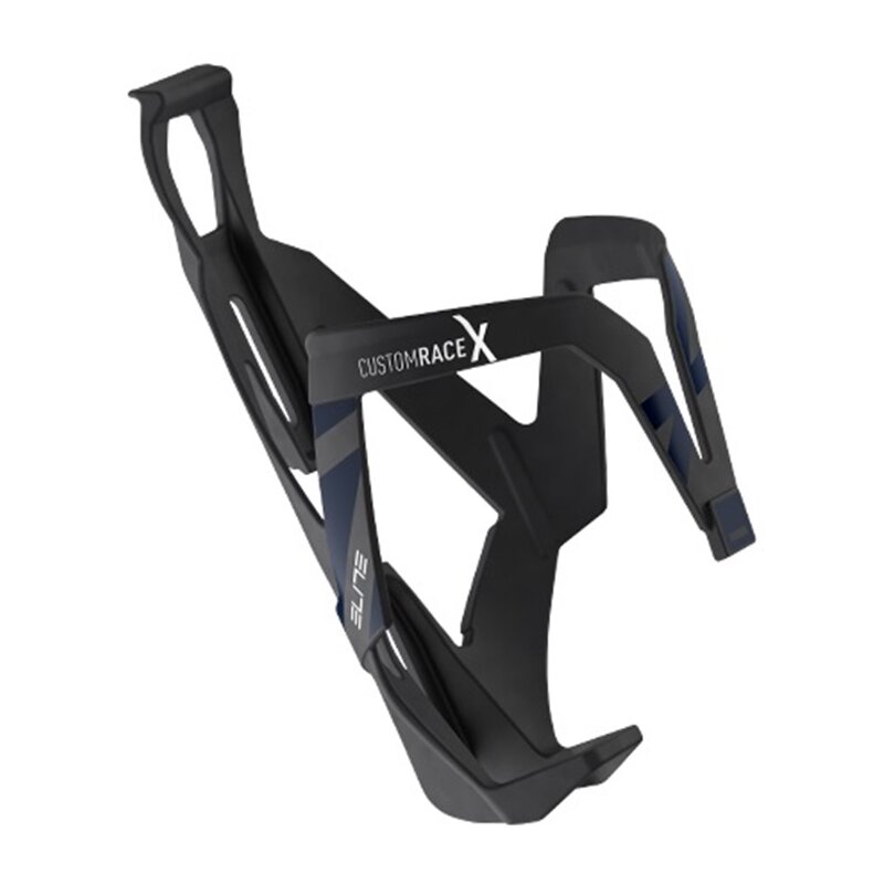 Koszyk na bidon ELITE Custom Race X Czarno-niebieski