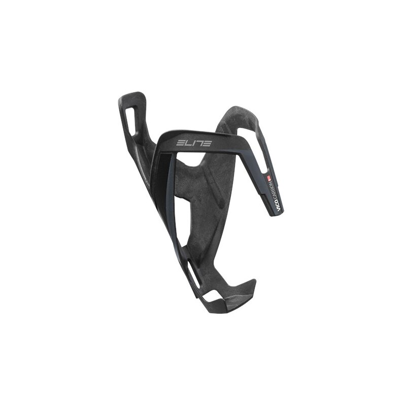 Koszyk na bidon ELITE Vico Carbon Mat Czarny