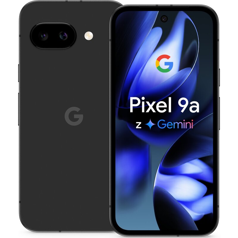 Smartfon GOOGLE Pixel 9a 5G 8/256GB 6.3" 120Hz Obsydian
