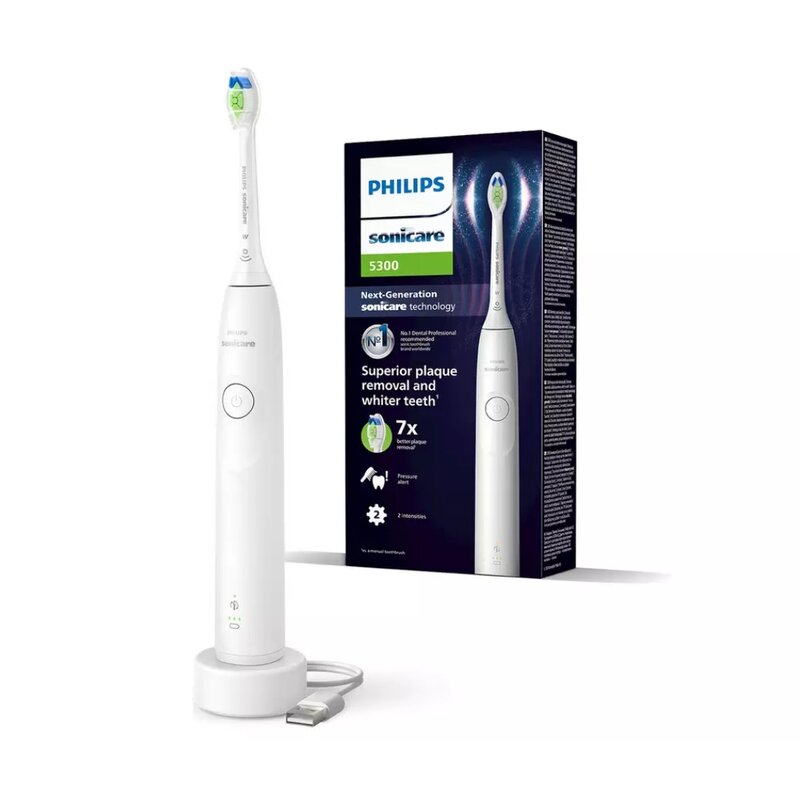 Szczoteczka soniczna PHILIPS Sonicare 5300 HX7108/01 Biały