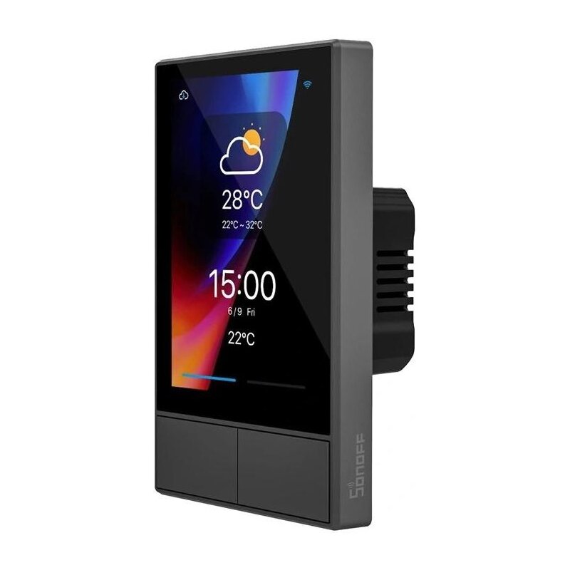 Sonoff Smart panel sterowania WiFi NSPanel-US (czarny, 120mm)