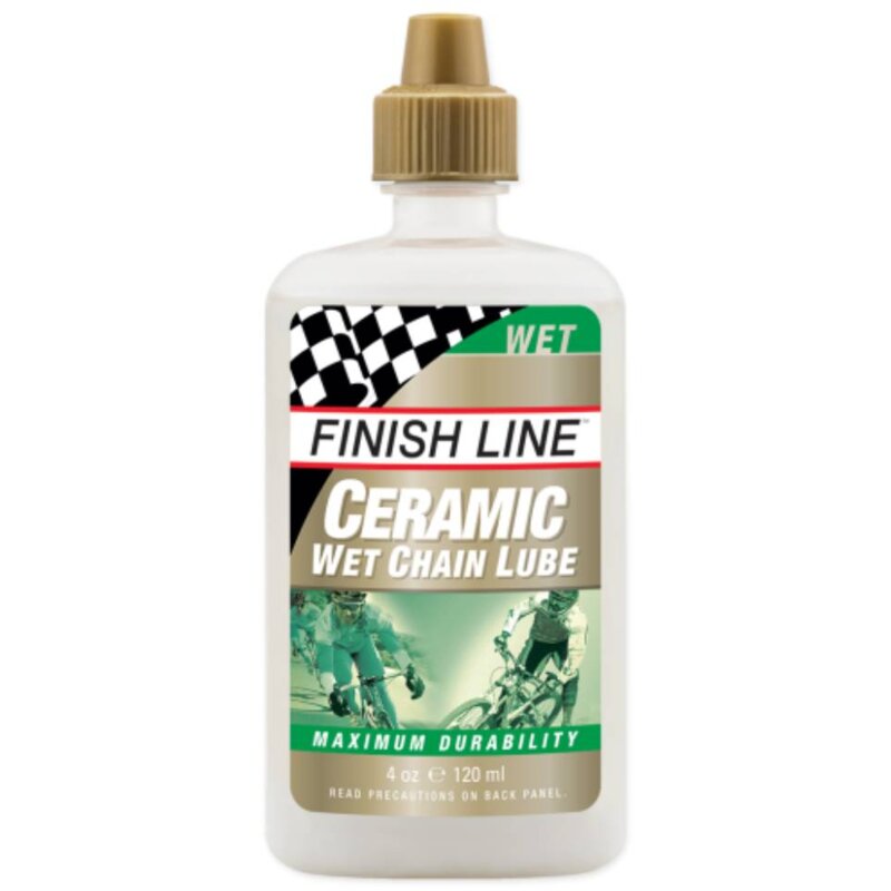 Olej FINISH LINE Ceramic Wet Chain Lube Syntetyczny 120 ml