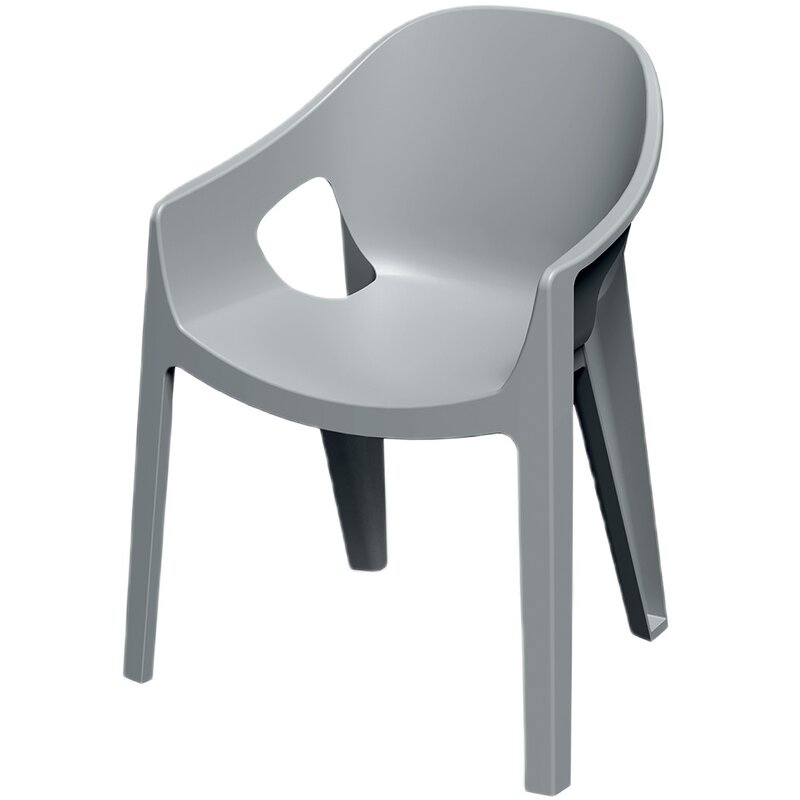 Krzesło ogrodowe FERNE Premo FPRK758 Szary